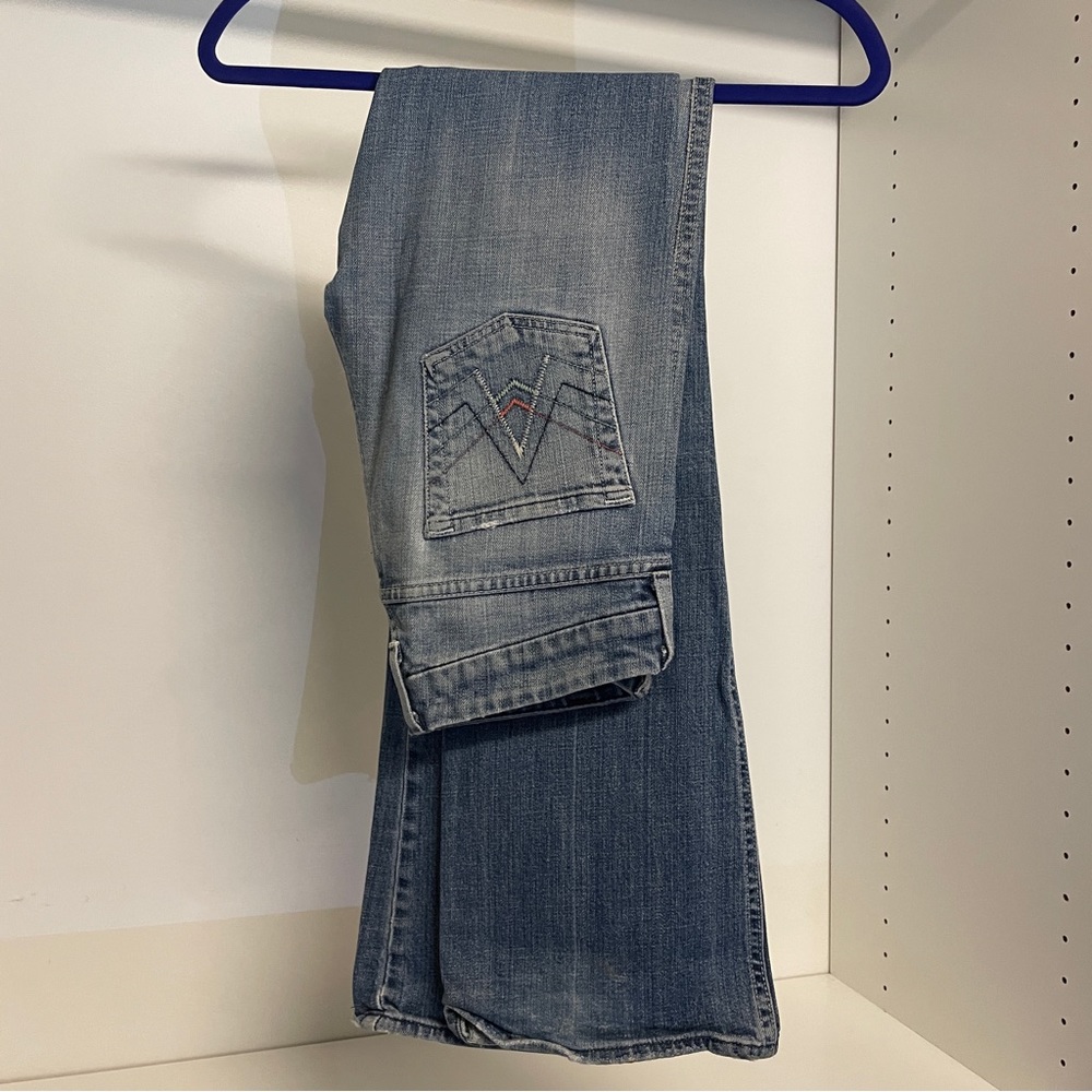 Vintage distressed A-pocket 7 jeans - 26